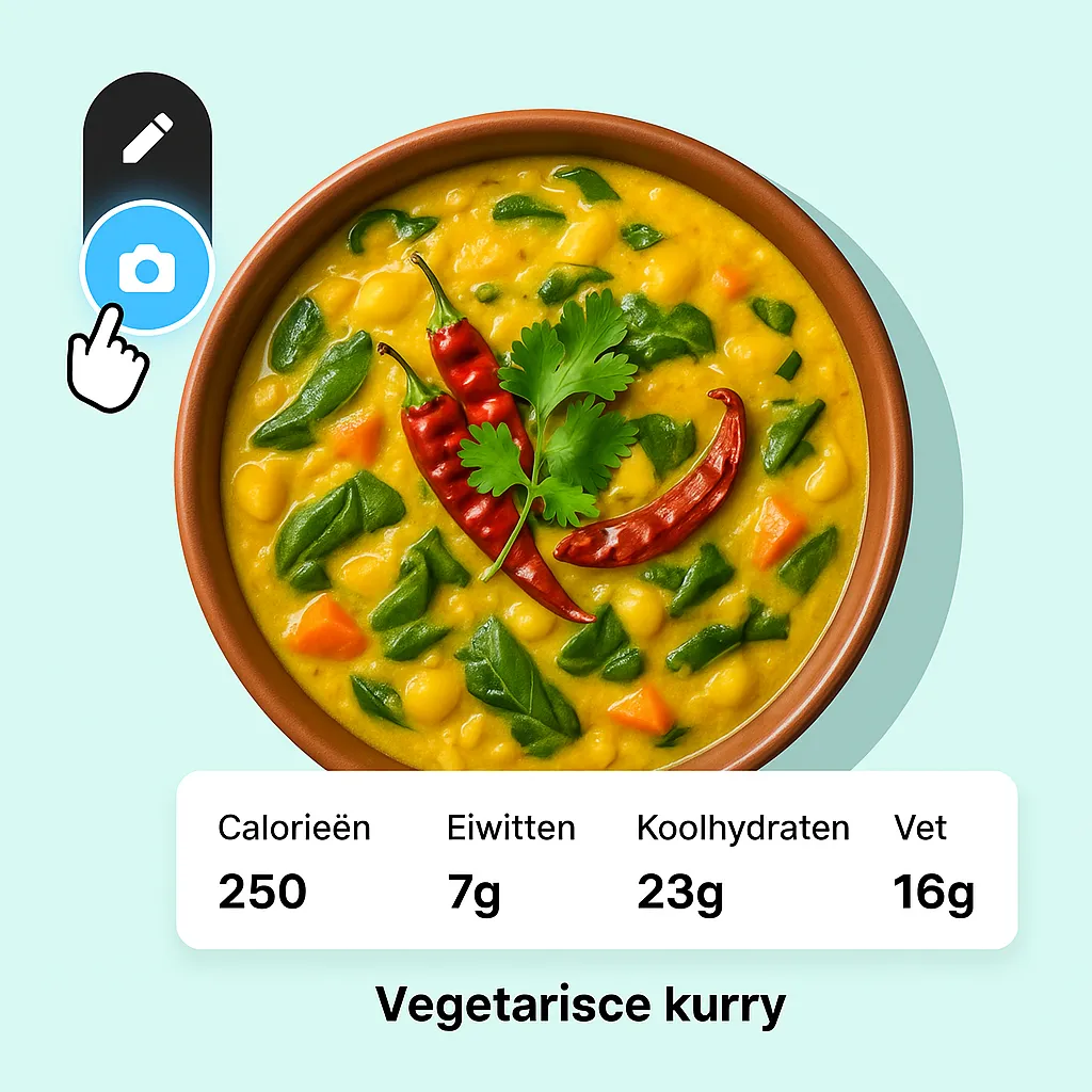 KI-Mahlzeitenfoto-Protokollierungsschnittstelle