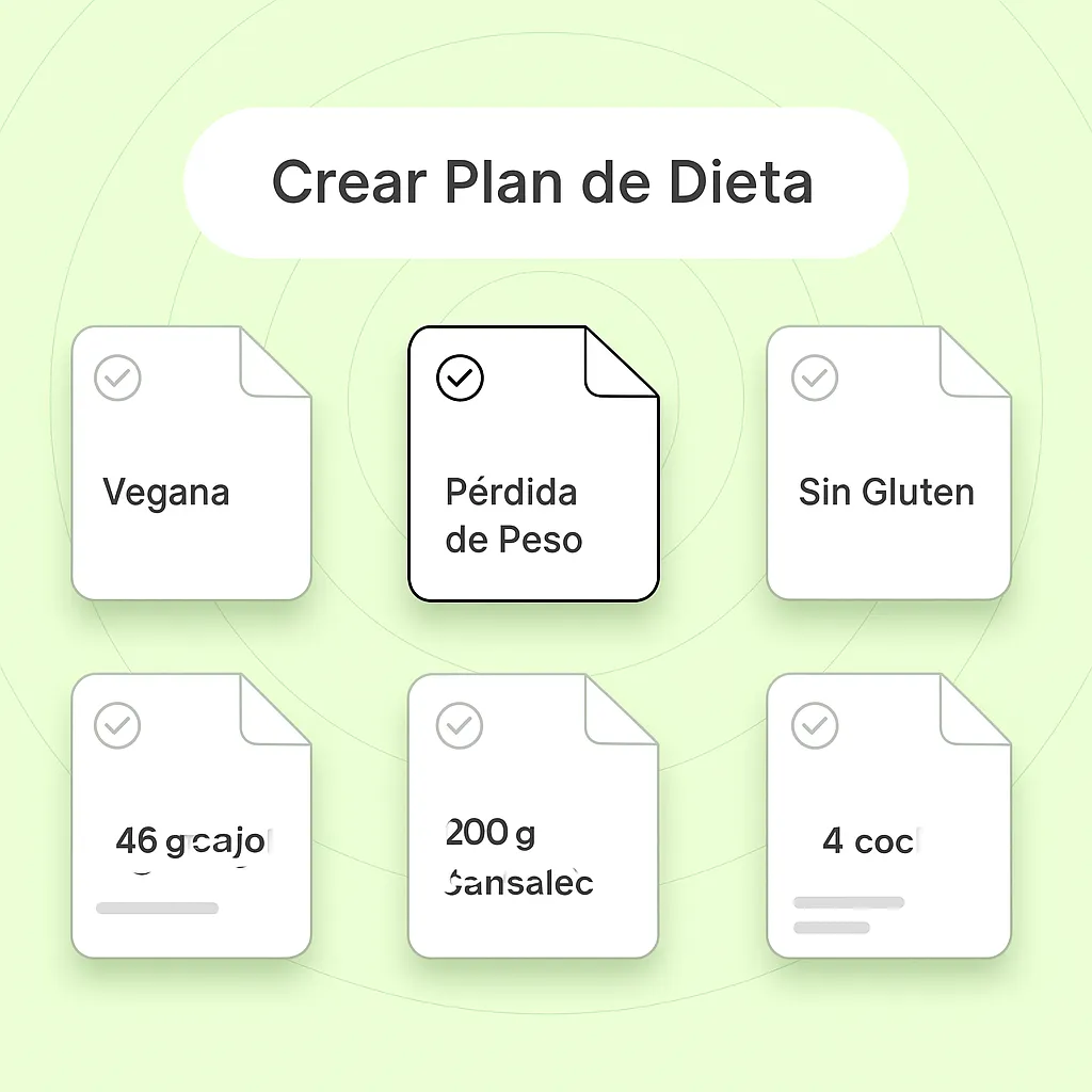 Navegando a la pestana lista de compras en NutriScan