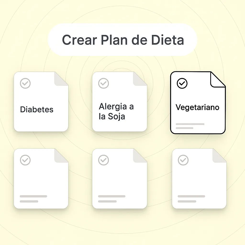 Lista de compras semanal y mensual generada