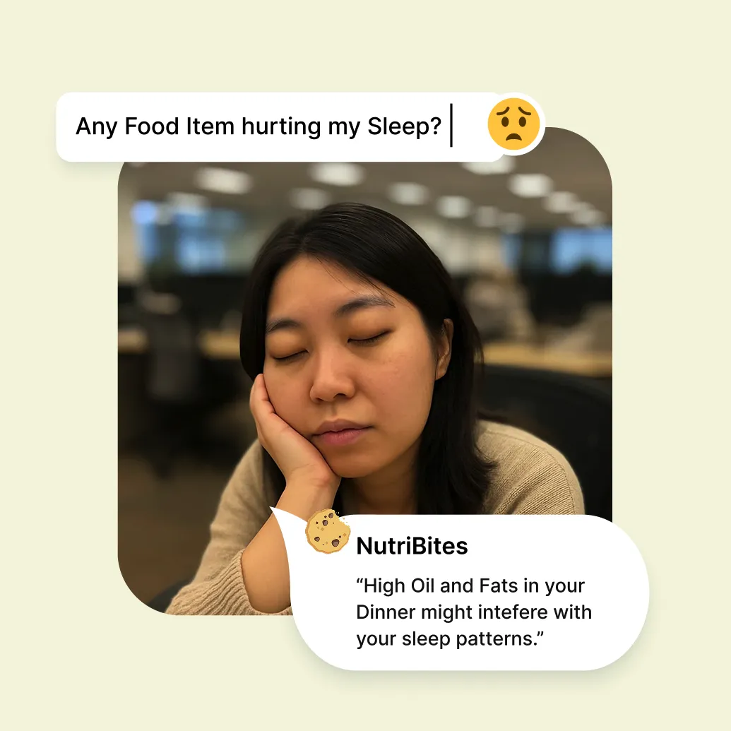 Real-time protein tracking dashboard showing daily progress toward 75g target with baby growth insights